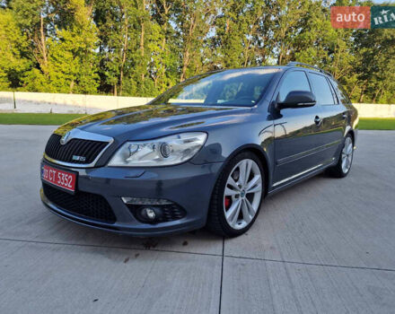 Серый Шкода Октавия, объемом двигателя 2 л и пробегом 217 тыс. км за 9500 $, фото 1 на Automoto.ua