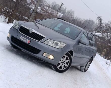 Серый Шкода Октавия, объемом двигателя 2 л и пробегом 285 тыс. км за 10200 $, фото 1 на Automoto.ua