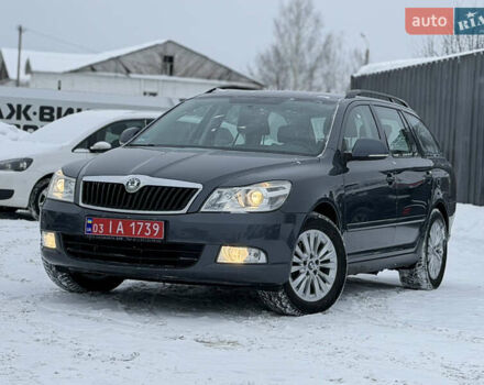 Серый Шкода Октавия, объемом двигателя 2 л и пробегом 235 тыс. км за 9250 $, фото 1 на Automoto.ua