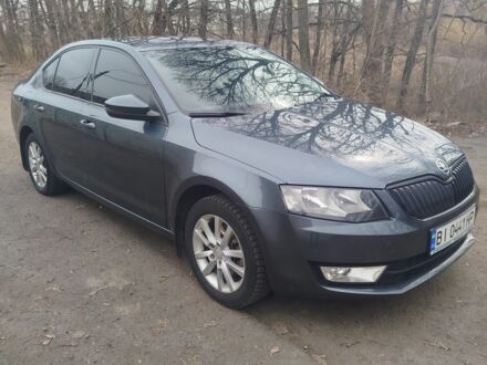 Шкода Октавия 2014 в Полтаве на Automoto.ua Серый Шкода Октавия, объемом двигателя 2 л и пробегом 196 тыс. км за 11750 $, фото 1 на Automoto.ua