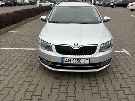 Серый Шкода Октавия, объемом двигателя 2 л и пробегом 315 тыс. км за 12800 $, фото 1 на Automoto.ua