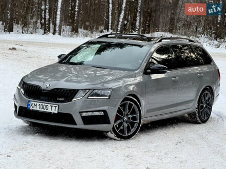 Серый Шкода Октавия, объемом двигателя 2 л и пробегом 203 тыс. км за 24200 $, фото 1 на Automoto.ua