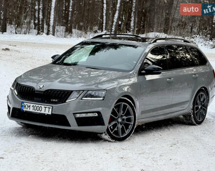 Серый Шкода Октавия, объемом двигателя 2 л и пробегом 203 тыс. км за 24200 $, фото 1 на Automoto.ua