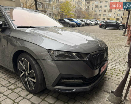 Серый Шкода Октавия, объемом двигателя 2 л и пробегом 180 тыс. км за 18500 $, фото 1 на Automoto.ua