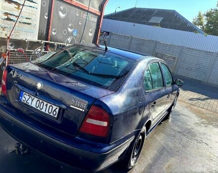 Синий Шкода Октавия, объемом двигателя 1.6 л и пробегом 289 тыс. км за 2100 $, фото 4 на Automoto.ua