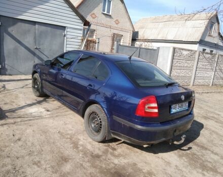 Синий Шкода Октавия, объемом двигателя 2 л и пробегом 215 тыс. км за 5500 $, фото 2 на Automoto.ua