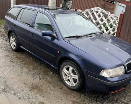 Синій Шкода Октавія, об'ємом двигуна 1.9 л та пробігом 380 тис. км за 1600 $, фото 1 на Automoto.ua