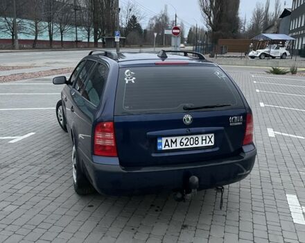 Синий Шкода Октавия, объемом двигателя 1.8 л и пробегом 340 тыс. км за 3800 $, фото 4 на Automoto.ua