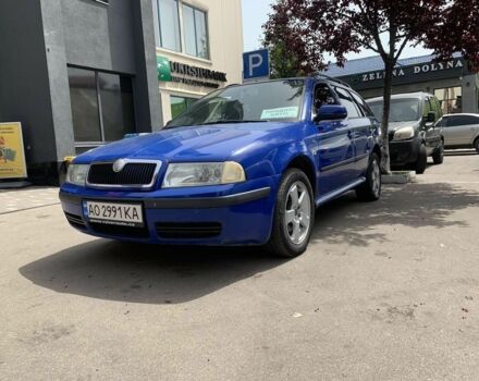 Синій Шкода Октавія, об'ємом двигуна 1.9 л та пробігом 245 тис. км за 3800 $, фото 1 на Automoto.ua