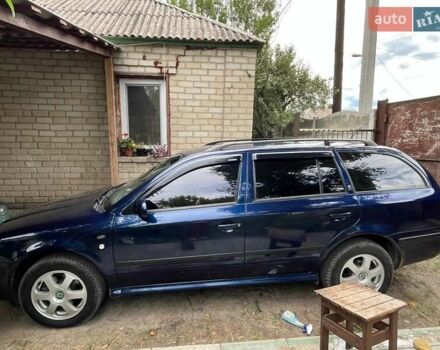 Синий Шкода Октавия, объемом двигателя 2 л и пробегом 374 тыс. км за 4500 $, фото 3 на Automoto.ua