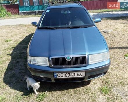 Синий Шкода Октавия, объемом двигателя 1.6 л и пробегом 269 тыс. км за 6500 $, фото 1 на Automoto.ua