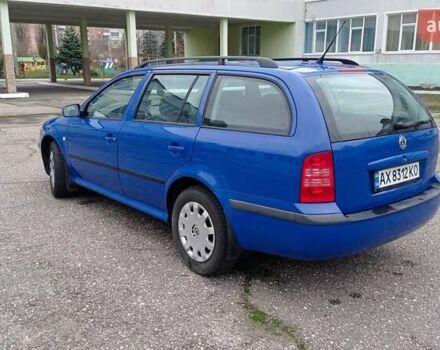 Синий Шкода Октавия, объемом двигателя 1.6 л и пробегом 345 тыс. км за 4900 $, фото 6 на Automoto.ua