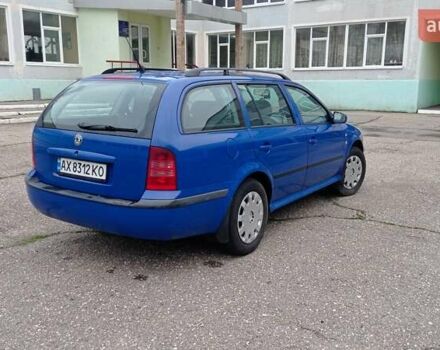Синий Шкода Октавия, объемом двигателя 1.6 л и пробегом 345 тыс. км за 4900 $, фото 4 на Automoto.ua