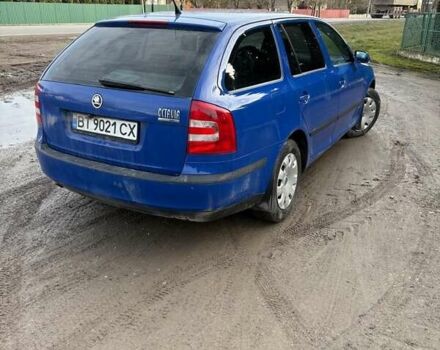 Синій Шкода Октавія, об'ємом двигуна 1.6 л та пробігом 217 тис. км за 5800 $, фото 1 на Automoto.ua
