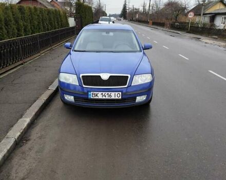 Синий Шкода Октавия, объемом двигателя 1.9 л и пробегом 370 тыс. км за 4450 $, фото 1 на Automoto.ua