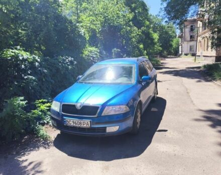 Синий Шкода Октавия, объемом двигателя 1.6 л и пробегом 190 тыс. км за 5000 $, фото 1 на Automoto.ua