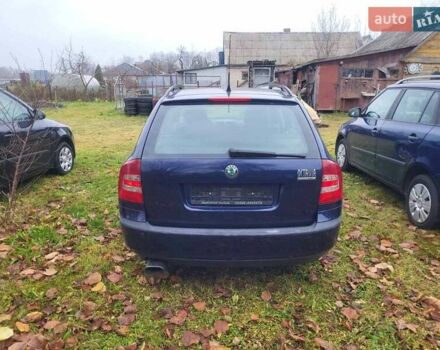 Синий Шкода Октавия, объемом двигателя 1.6 л и пробегом 250 тыс. км за 5200 $, фото 5 на Automoto.ua