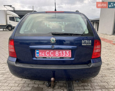 Синий Шкода Октавия, объемом двигателя 1.6 л и пробегом 186 тыс. км за 5600 $, фото 6 на Automoto.ua