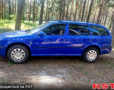 Синий Шкода Октавия, объемом двигателя 1.6 л и пробегом 200 тыс. км за 4800 $, фото 6 на Automoto.ua