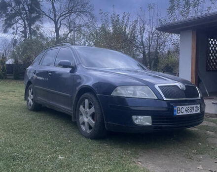 Синий Шкода Октавия, объемом двигателя 1.9 л и пробегом 274 тыс. км за 4500 $, фото 1 на Automoto.ua