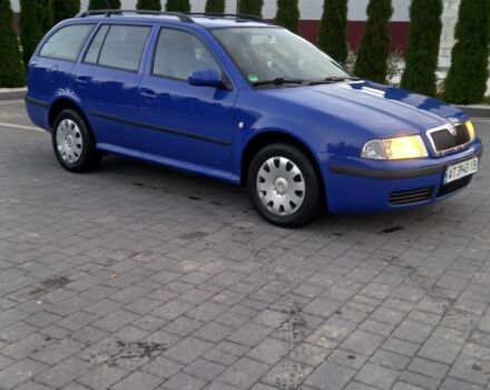 Синий Шкода Октавия, объемом двигателя 1.6 л и пробегом 286 тыс. км за 4300 $, фото 3 на Automoto.ua