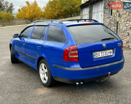 Шкода Октавия 2006 в Белой Церкве на Automoto.ua Синий Шкода Октавия, объемом двигателя 1.97 л и пробегом 365 тыс. км за 4999 $, фото 7 на Automoto.ua