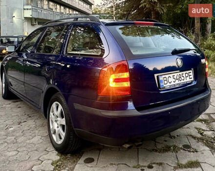 Синий Шкода Октавия, объемом двигателя 2 л и пробегом 232 тыс. км за 6899 $, фото 8 на Automoto.ua