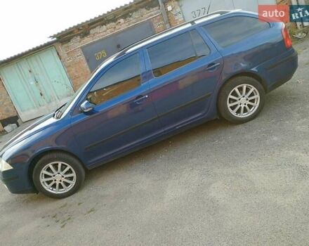 Синий Шкода Октавия, объемом двигателя 1.9 л и пробегом 298 тыс. км за 4650 $, фото 1 на Automoto.ua
