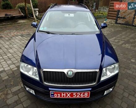 Синій Шкода Октавія, об'ємом двигуна 1.6 л та пробігом 194 тис. км за 6500 $, фото 158 на Automoto.ua