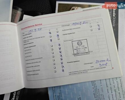 Синій Шкода Октавія, об'ємом двигуна 1.6 л та пробігом 194 тис. км за 6500 $, фото 80 на Automoto.ua