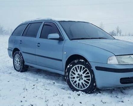 Синий Шкода Октавия, объемом двигателя 1.8 л и пробегом 150 тыс. км за 3700 $, фото 2 на Automoto.ua