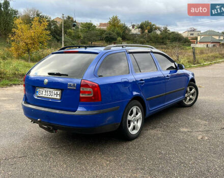 Шкода Октавия 2006 в Белой Церкве на Automoto.ua Синий Шкода Октавия, объемом двигателя 1.97 л и пробегом 365 тыс. км за 4999 $, фото 8 на Automoto.ua