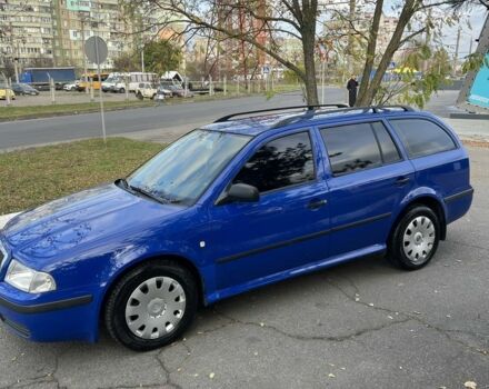 Синий Шкода Октавия, объемом двигателя 1.6 л и пробегом 371 тыс. км за 4200 $, фото 1 на Automoto.ua