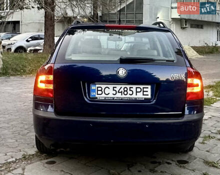 Синий Шкода Октавия, объемом двигателя 2 л и пробегом 232 тыс. км за 6899 $, фото 9 на Automoto.ua