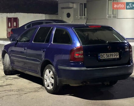 Синий Шкода Октавия, объемом двигателя 1.9 л и пробегом 430 тыс. км за 4850 $, фото 2 на Automoto.ua