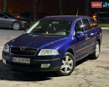 Синий Шкода Октавия, объемом двигателя 1.9 л и пробегом 430 тыс. км за 4850 $, фото 1 на Automoto.ua