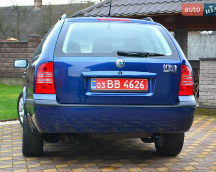 Синий Шкода Октавия, объемом двигателя 1.6 л и пробегом 237 тыс. км за 5250 $, фото 24 на Automoto.ua
