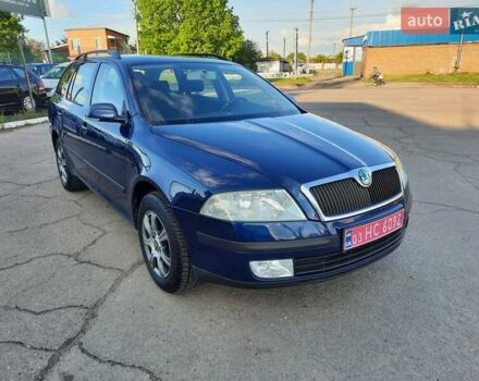 Синий Шкода Октавия, объемом двигателя 1.6 л и пробегом 201 тыс. км за 6850 $, фото 1 на Automoto.ua