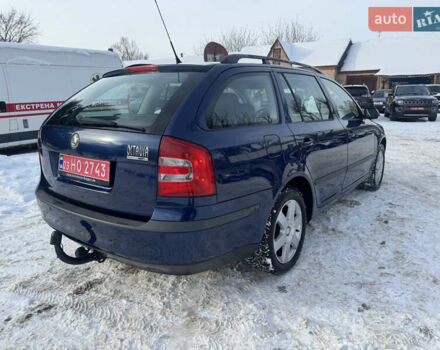Синий Шкода Октавия, объемом двигателя 1.6 л и пробегом 208 тыс. км за 6700 $, фото 6 на Automoto.ua