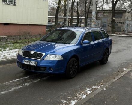 Синий Шкода Октавия, объемом двигателя 2 л и пробегом 314 тыс. км за 6850 $, фото 1 на Automoto.ua