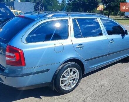 Синий Шкода Октавия, объемом двигателя 2 л и пробегом 151 тыс. км за 8500 $, фото 1 на Automoto.ua