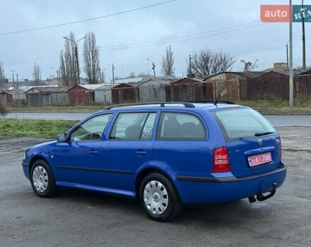 Синий Шкода Октавия, объемом двигателя 1.6 л и пробегом 186 тыс. км за 5500 $, фото 2 на Automoto.ua