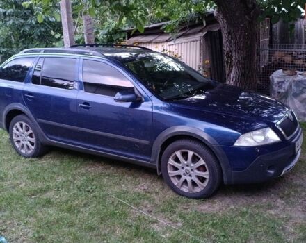 Синий Шкода Октавия, объемом двигателя 2 л и пробегом 339 тыс. км за 6150 $, фото 1 на Automoto.ua