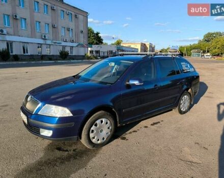 Шкода Октавия 2008 в Полтаве на Automoto.ua Синий Шкода Октавия, объемом двигателя 1.6 л и пробегом 240 тыс. км за 6200 $, фото 1 на Automoto.ua