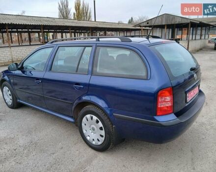 Синий Шкода Октавия, объемом двигателя 1.6 л и пробегом 181 тыс. км за 6500 $, фото 1 на Automoto.ua