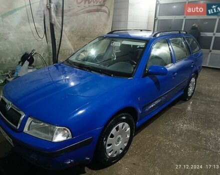 Синий Шкода Октавия, объемом двигателя 1.6 л и пробегом 252 тыс. км за 4999 $, фото 5 на Automoto.ua