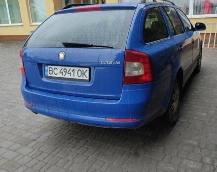 Синий Шкода Октавия, объемом двигателя 1.6 л и пробегом 238 тыс. км за 7250 $, фото 2 на Automoto.ua