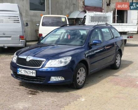 Синий Шкода Октавия, объемом двигателя 1.4 л и пробегом 266 тыс. км за 5800 $, фото 2 на Automoto.ua
