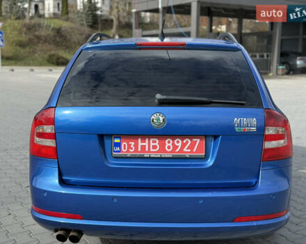 Синий Шкода Октавия, объемом двигателя 2 л и пробегом 214 тыс. км за 6500 $, фото 12 на Automoto.ua