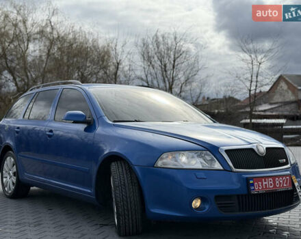 Синий Шкода Октавия, объемом двигателя 2 л и пробегом 214 тыс. км за 6500 $, фото 5 на Automoto.ua